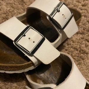 Size 37 white Birkenstock’s!